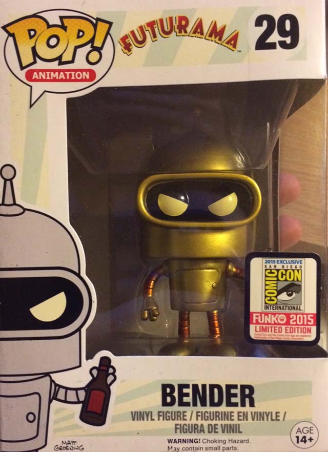 Golden-Bender-Funko-Pop